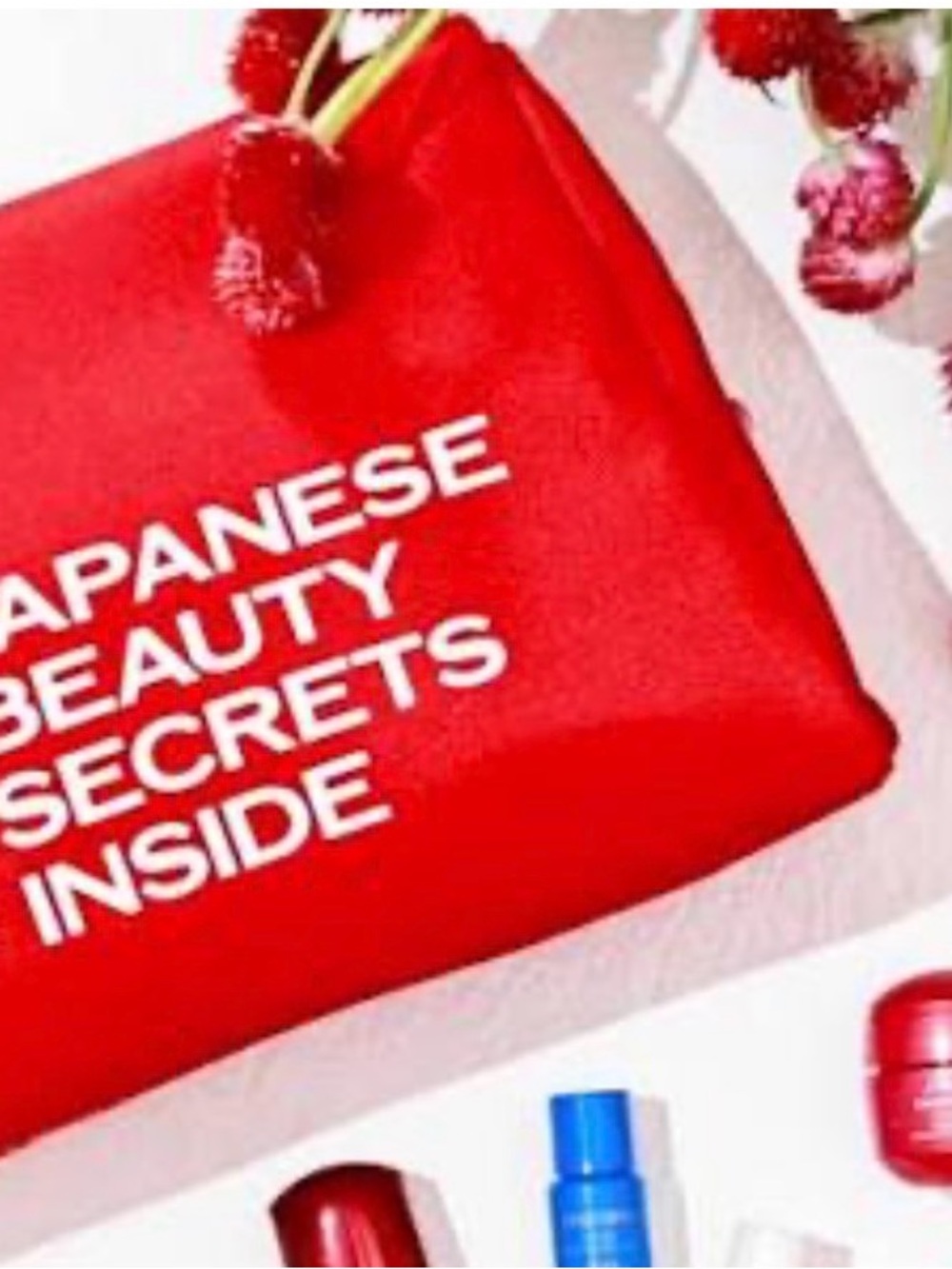 Shiseido Japanese Beauty Secrets Inside BAG ONLY